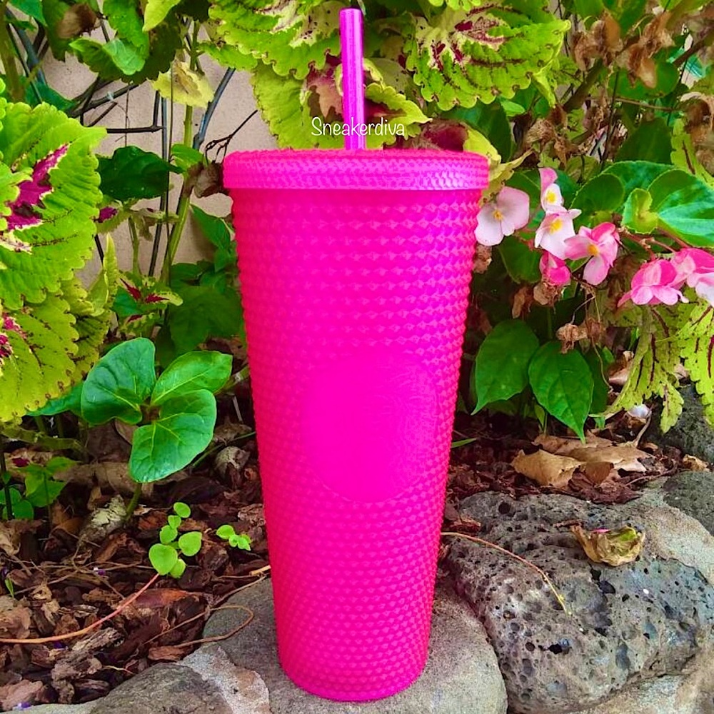 Starbucks pink💕studded/dome tumbler cups - Picture 4 of 5